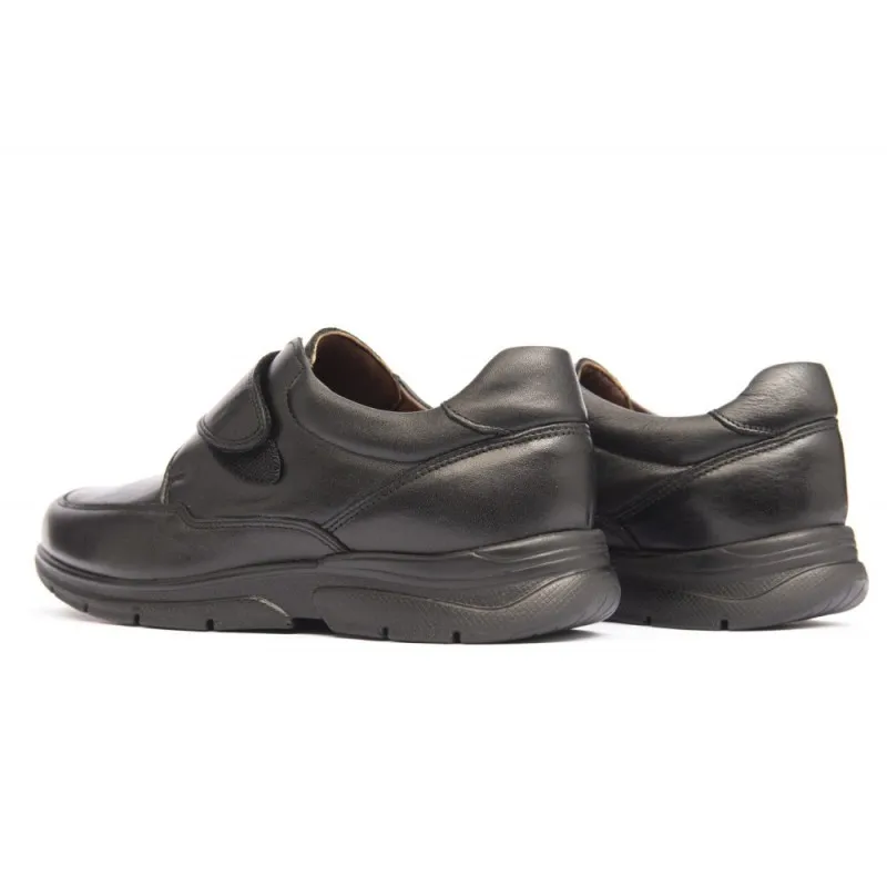 Zapato con Velcro Viena1252 Baerchi Ancho Especial Negro Continuidad