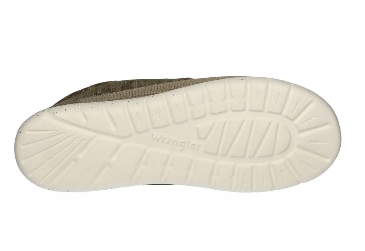 Zapato Cordon Lona Taupe Cordones Elasticos Piso Blanco Pintitas