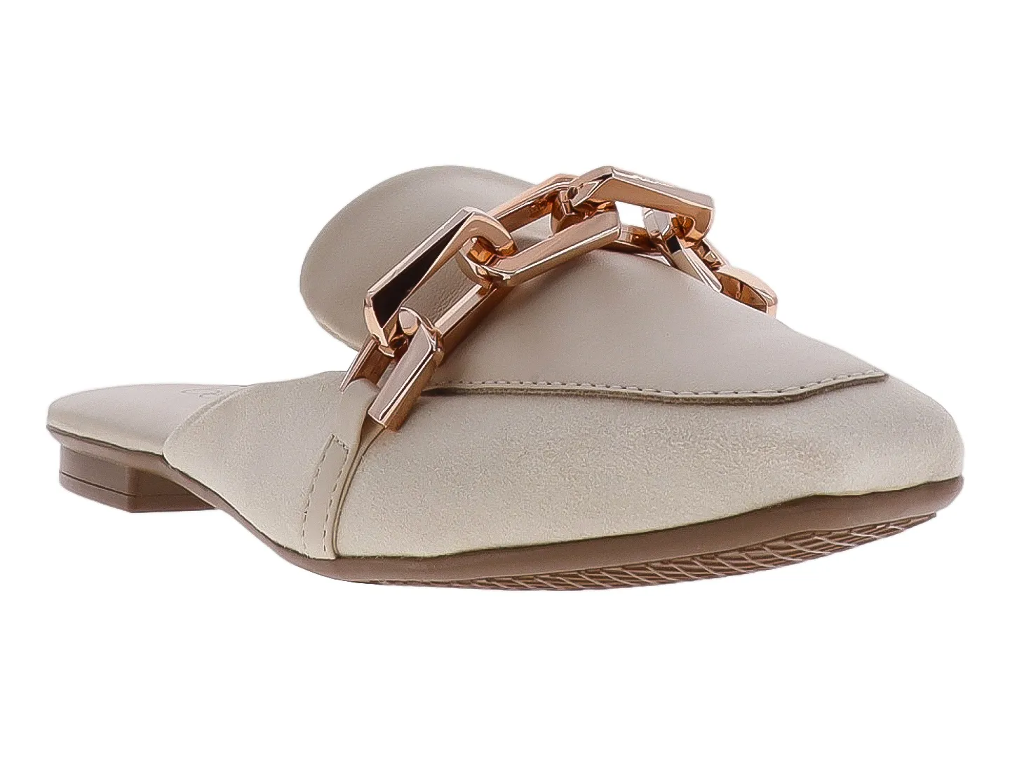 Zapatos Beira Rio 11710054  Beige Para Mujer