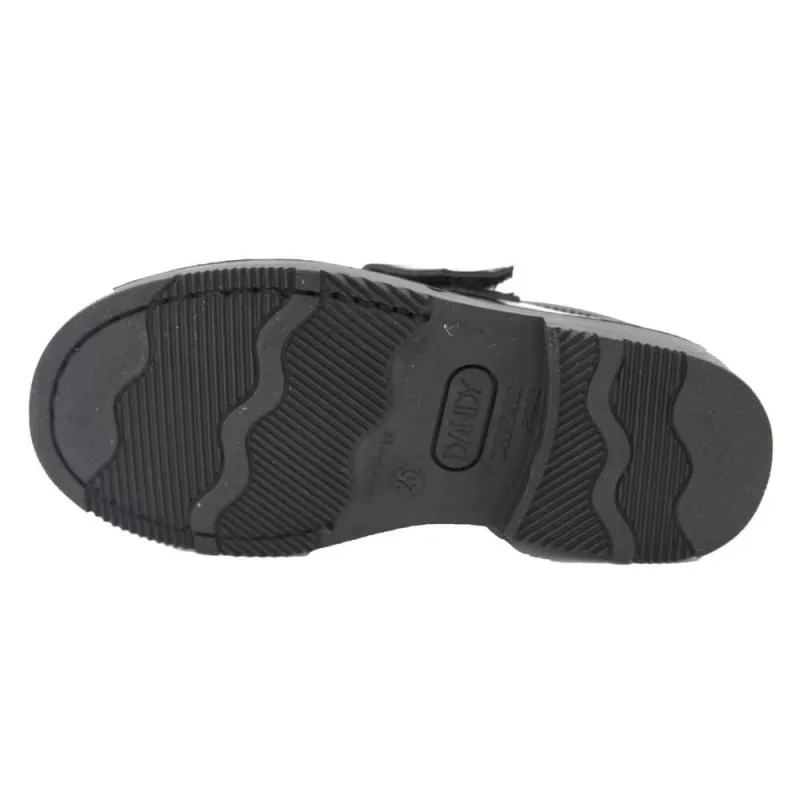 Zapatos colegiales velcro brillo HAMILTOM