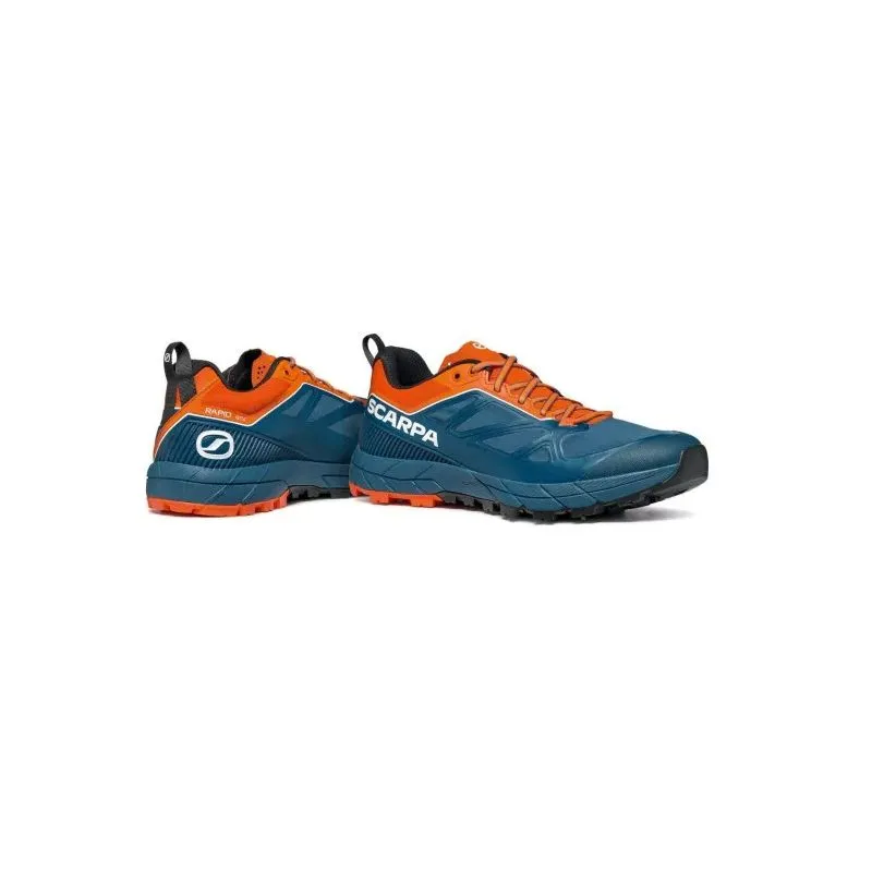 Zapatos de aproximación Scarpa Rapid GTX (Cosmic Blue Orange) Hombre