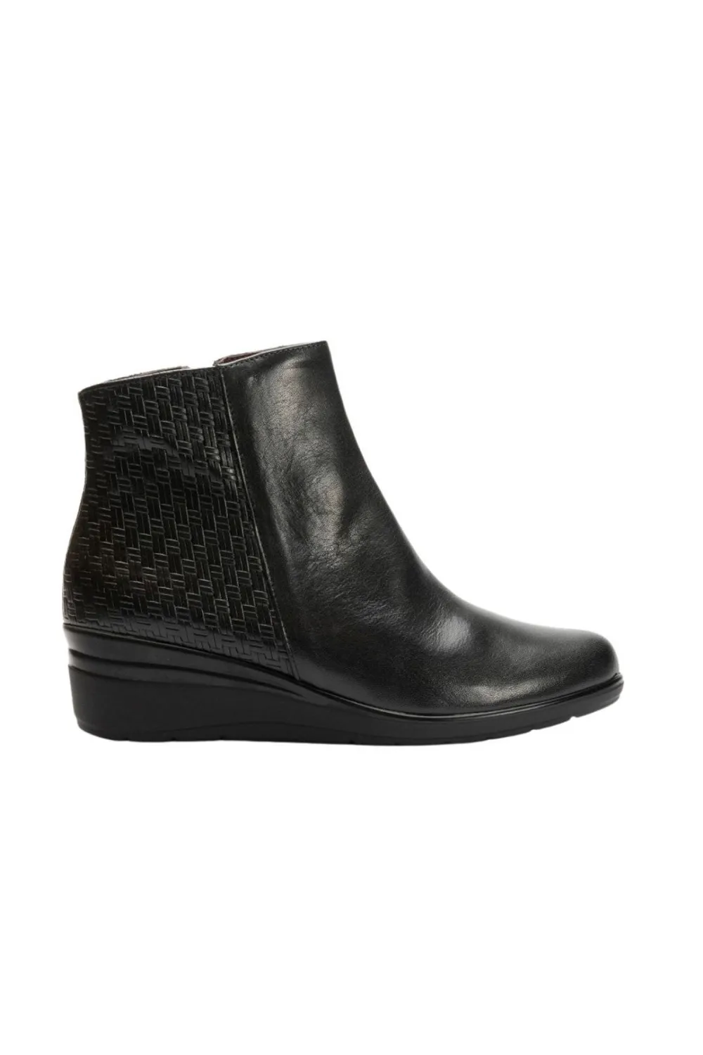 zapatos otoño invierno pitillos negro 1026