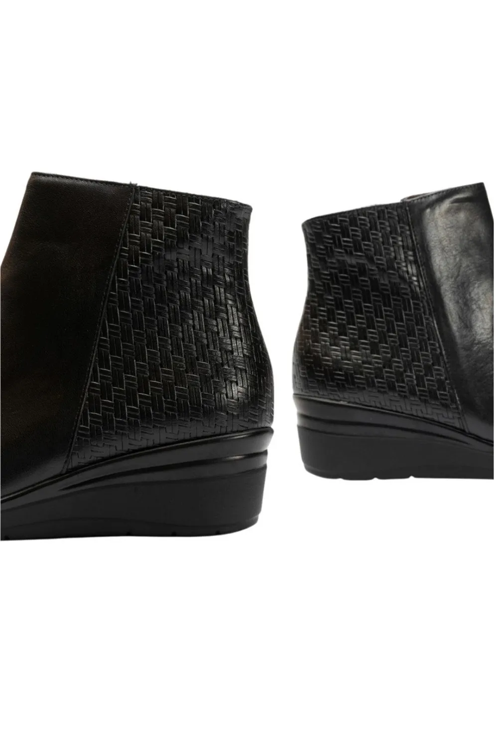 zapatos otoño invierno pitillos negro 1026