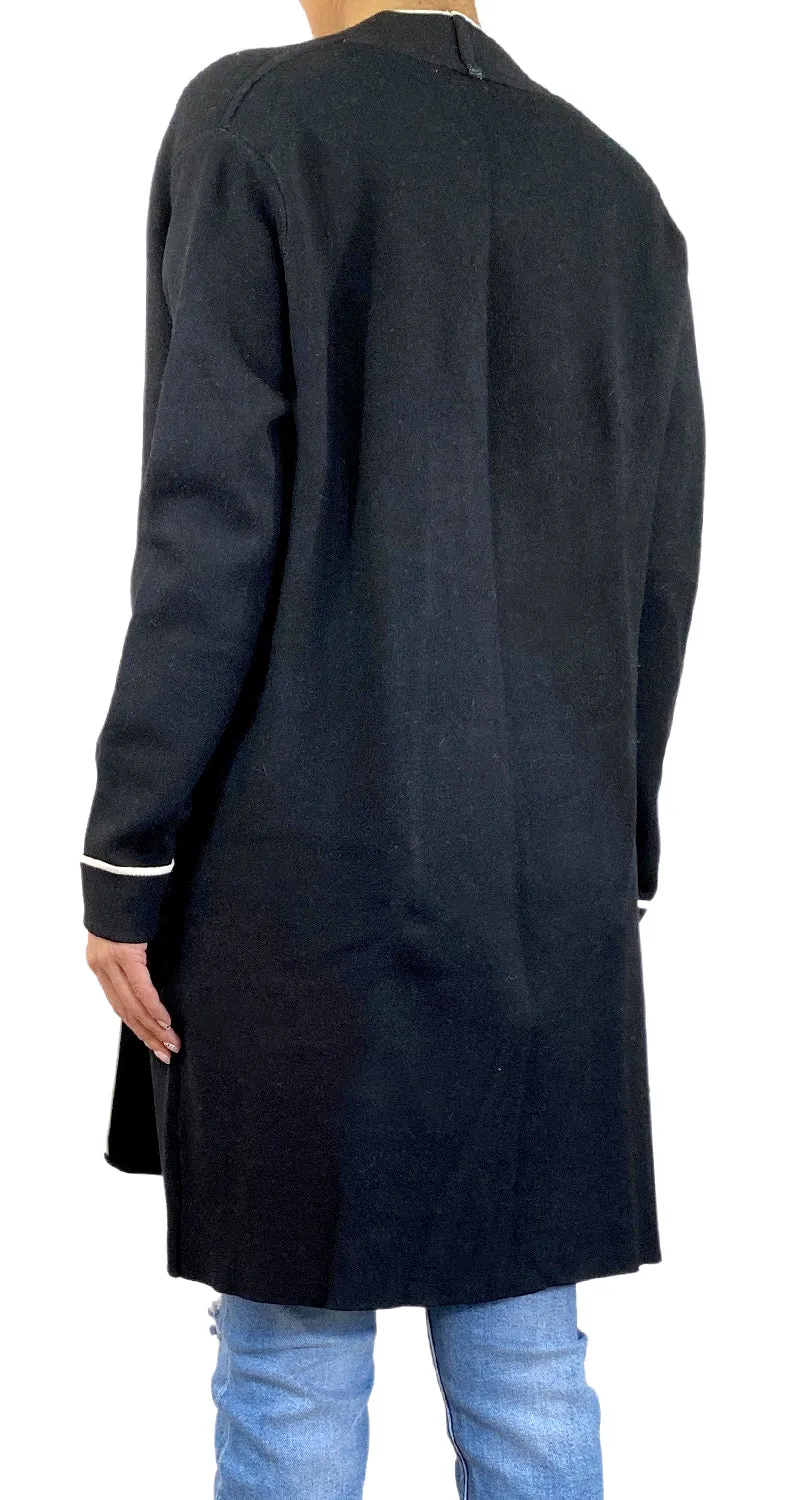 ZARA Sweater Abierto Negro